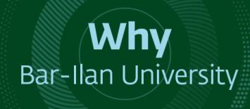 why Bar Ilan